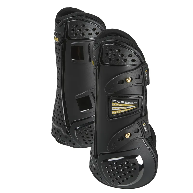 Shires ARMA OXI-ZONE Tendon Boots - Full - Black - Unboxed-1