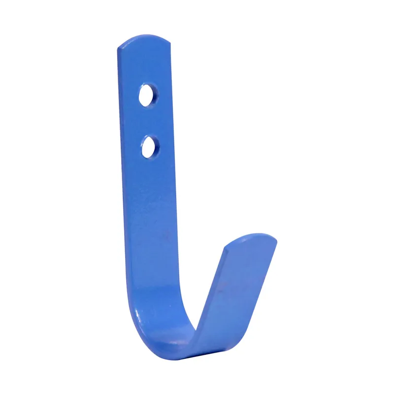 Perry Equestrian General Purpose Tack Room Hooks - 5-Pack - Blue