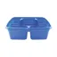 Perry Equestrian 3 Compartment Tack Room Tidy Tray - Blue