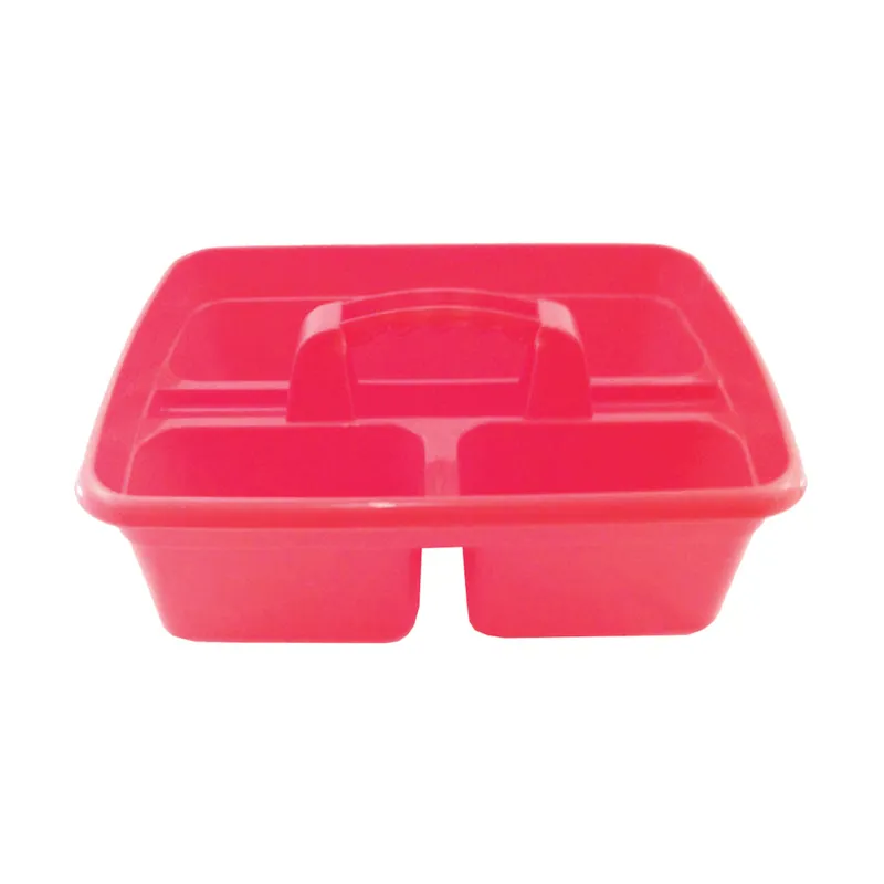 Perry Equestrian 3 Compartment Tack Room Tidy Tray - Red