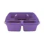 Perry Equestrian 3 Compartment Tack Room Tidy Tray - Purple
