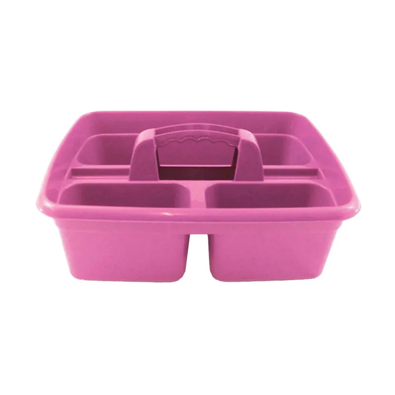 Perry Equestrian 3 Compartment Tack Room Tidy Tray - Pink