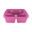Perry Equestrian 3 Compartment Tack Room Tidy Tray - Pink