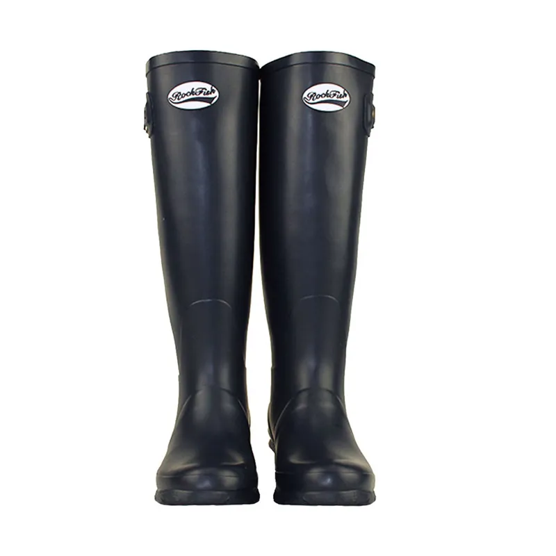Rockfish Women's Tall Standard Matt Wellington Boots - Black-1