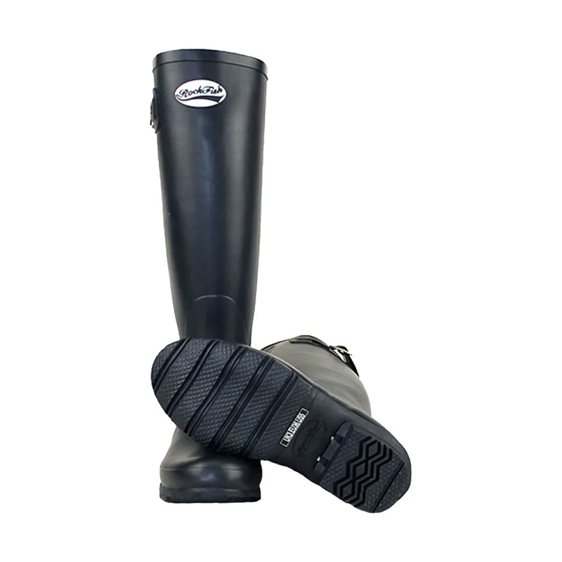 Rockfish Women's Tall Standard Matt Wellington Boots - Black-2