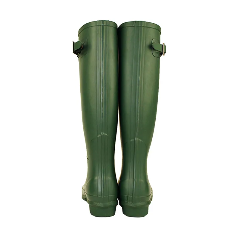 Rockfish Women's Tall Standard Matt Wellington Boots - Racing Green-4