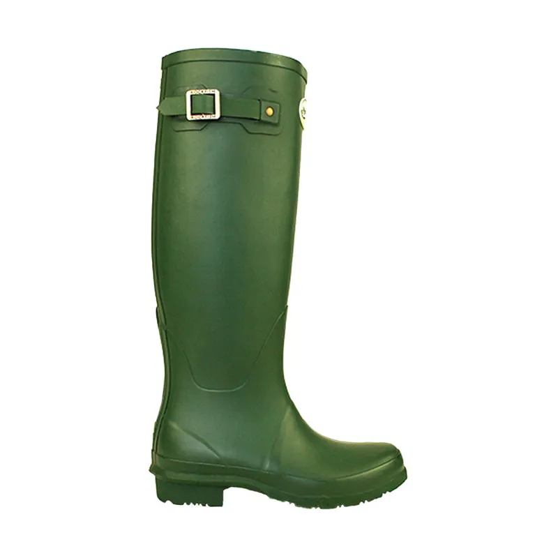 Rockfish Women's Tall Standard Matt Wellington Boots - Racing Green-3