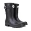 Rockfish Women's Short Matt Wellington Boots - Black