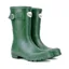 Rockfish Women's Short Matt Wellington Boots - Racing Green