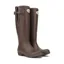 Rockfish Women's Tall Adjustable Matt Wellington Boots - Dark Chocolate