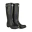 Rockfish Women's Neoprene Lined Tall Adjustable Matt Wellington Boots - Black