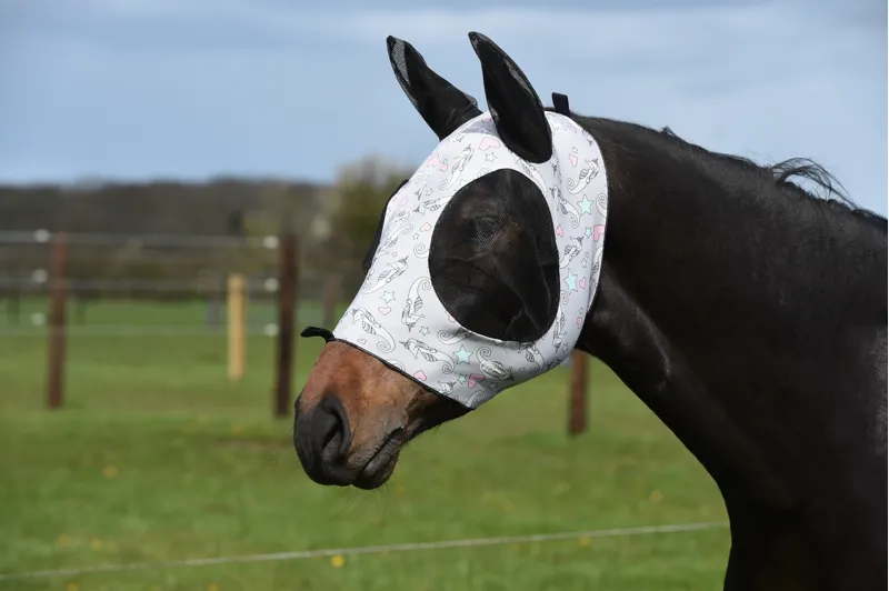 WeatherBeeta Stretch Bug Eye Saver With Ears - Sea Unicorn