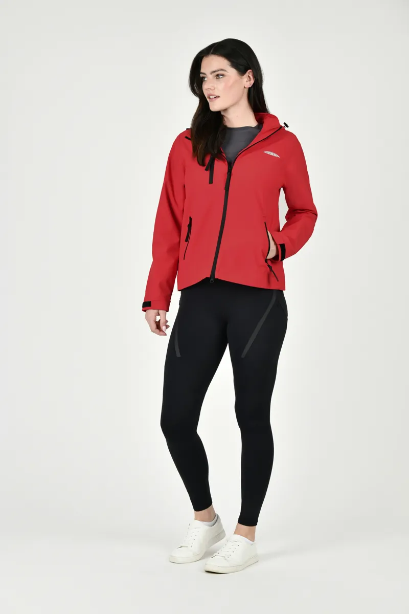 WeatherBeeta Waterproof Paloma Jacket - Bittersweet Red-1