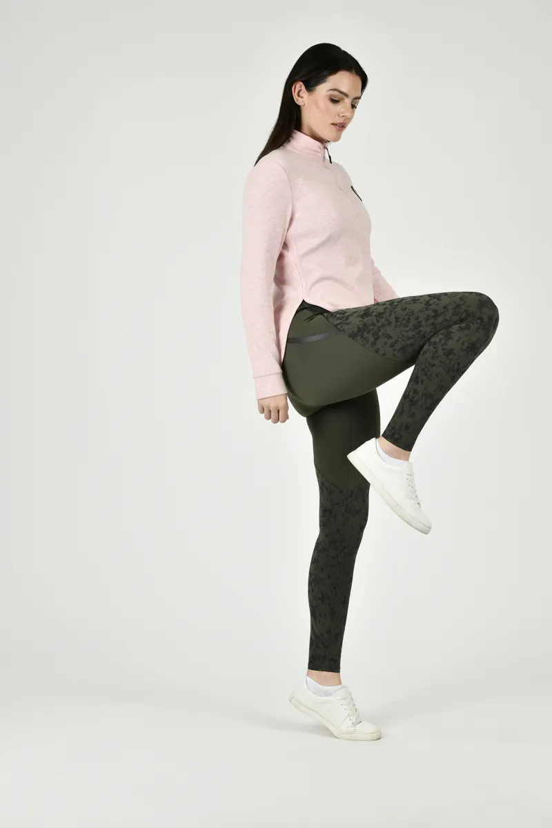 WeatherBeeta Toulon Lifestyle Tights - Dark Olive/Camo Print-4