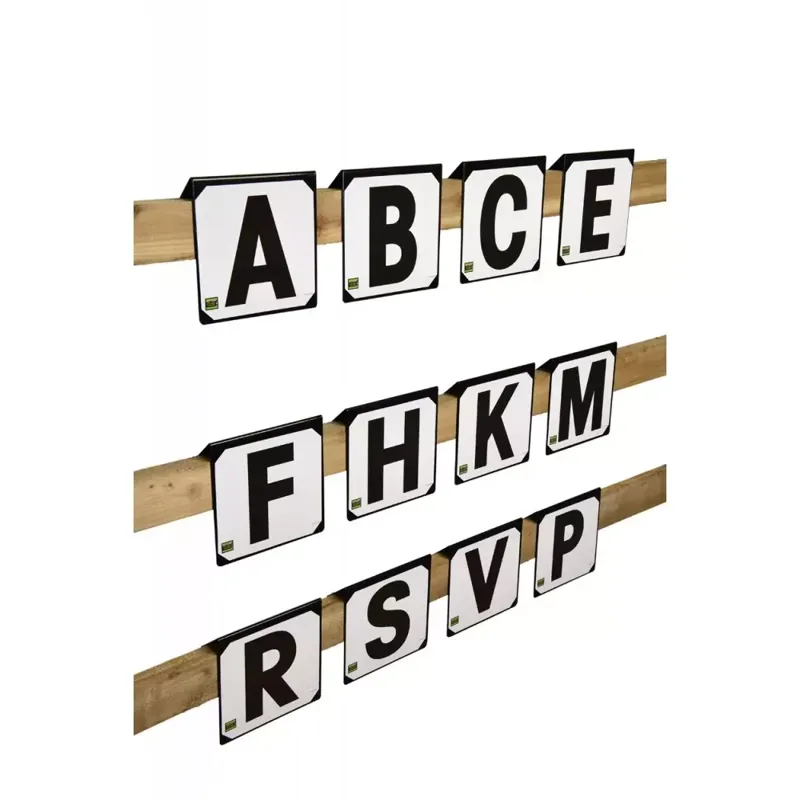 Stubbs Hook-on Markers - Black/White-1