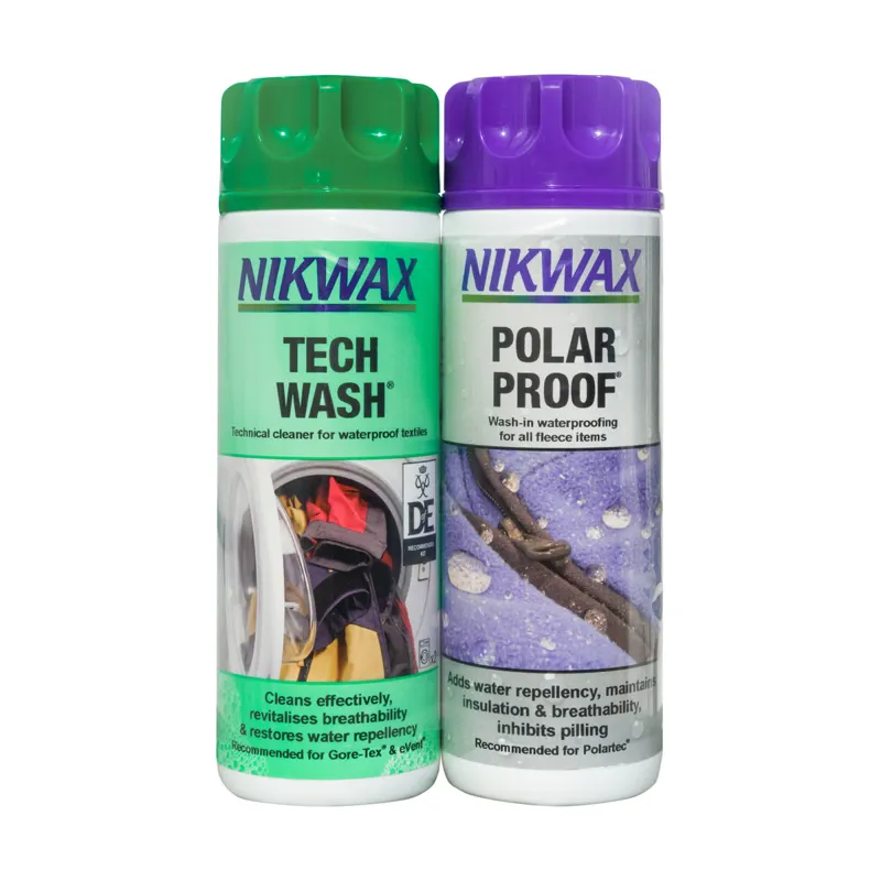 Nikwax Tech Wash/Polar Proof Twin Pack - 300ml 