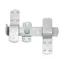 Perry Equestrian Kickover Stable Latches - Galvanised