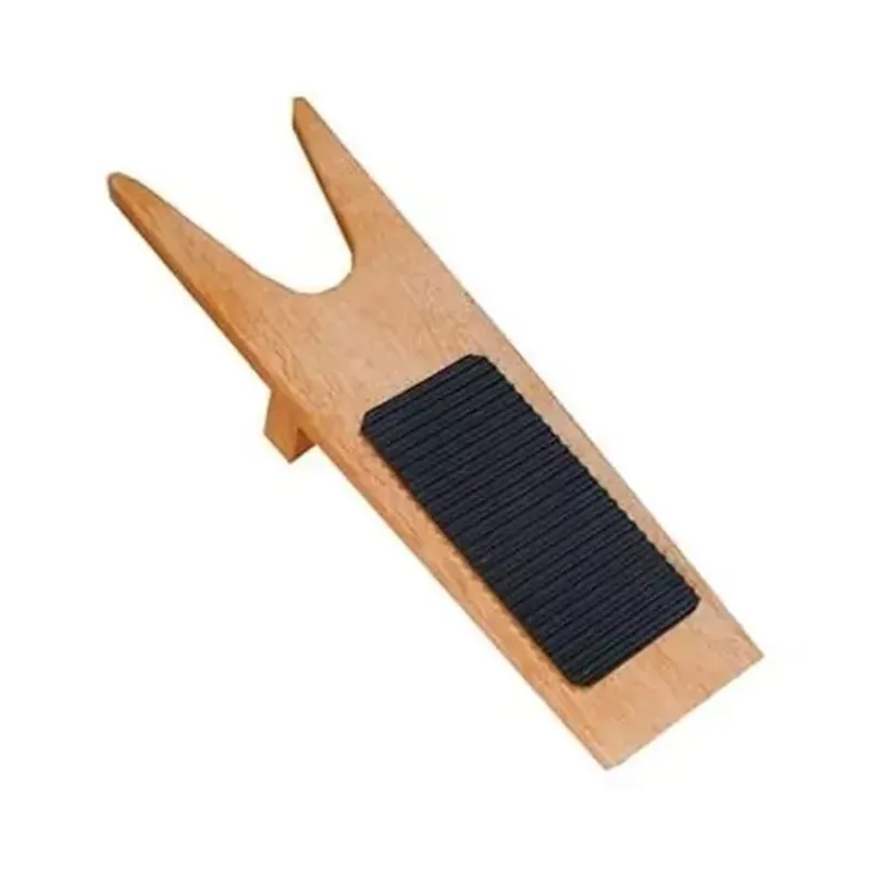 Roma Wooden Boot Jack With Rubber Grip - Natural