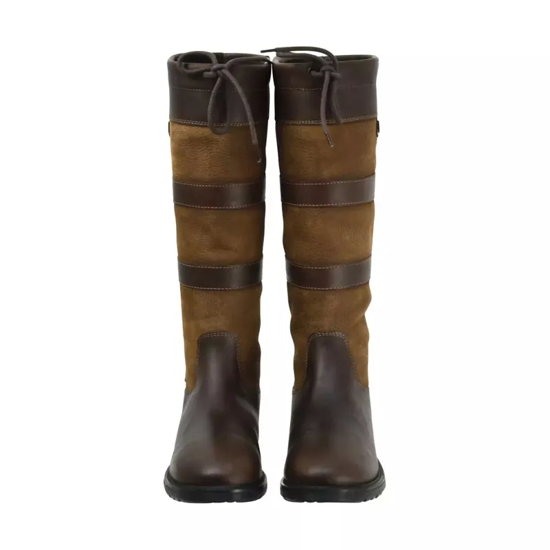 Hy Equestrian Bakewell Long Country Boot - Dark Brown-1