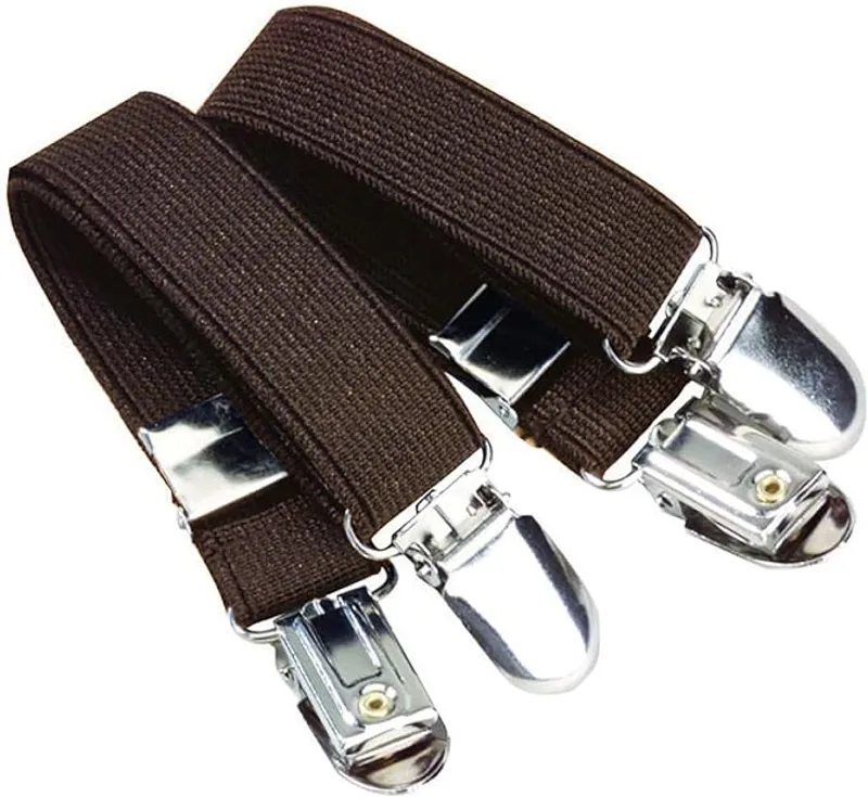 Dublin Elastic Jodhpur Clips - Brown