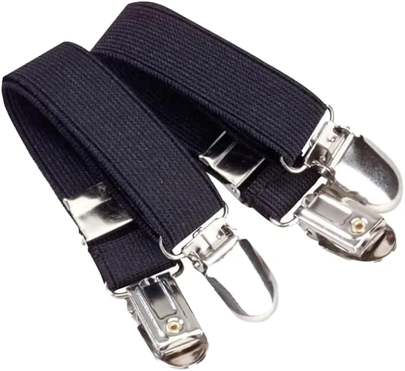 Dublin Elastic Jodhpur Clips - Black