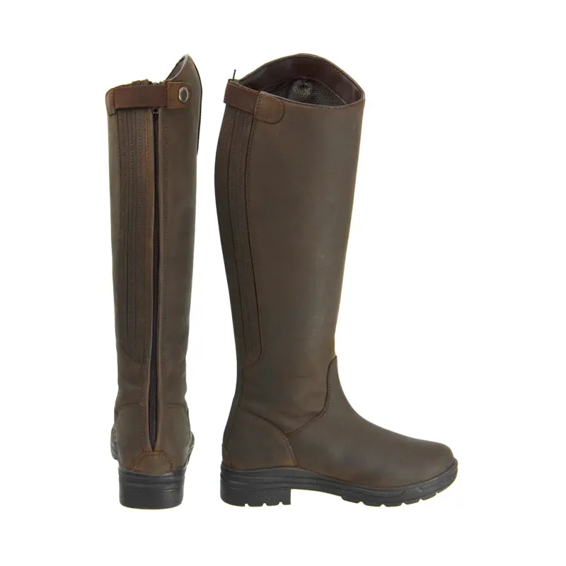 Hy Equestrian Waterford Country Riding Boots - Dark Brown