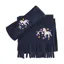 Little Rider Little Unicorn Headband and Scarf Set - Navy
