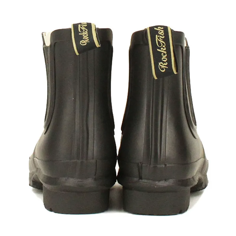 Rockfish Men's Chelsea Boot Matt Wellington - Black-2