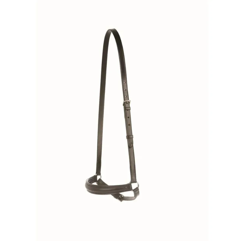 Kincade Drop Leather Noseband II - Black