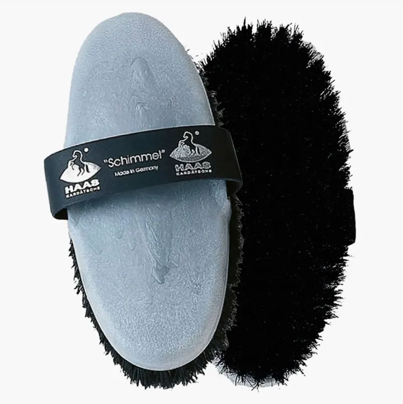 Haas Body Brush for White Horses