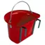 Stubbs Plastic Portable Manger/Grooming Bucket - Red
