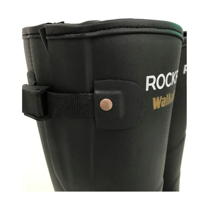 Rockfish Neoprene Lined Walkabout Wellington Boots - Black-3