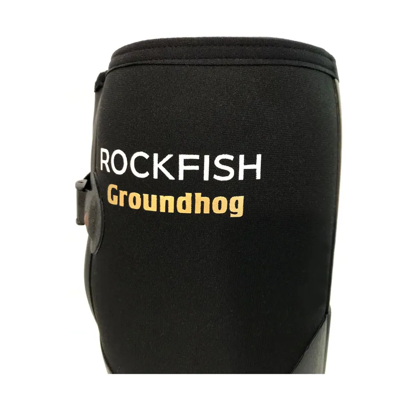 Rockfish Neoprene Lined Groundhog Wellington Boots - Black-3