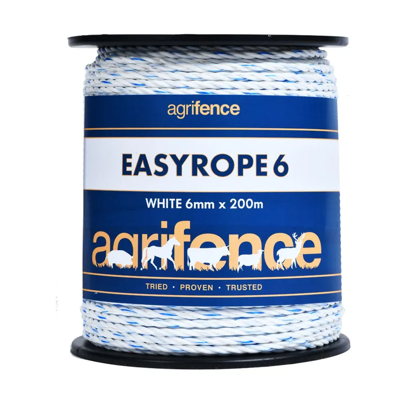 Agrifence Easyrope 6 Paddock Rope - 200m