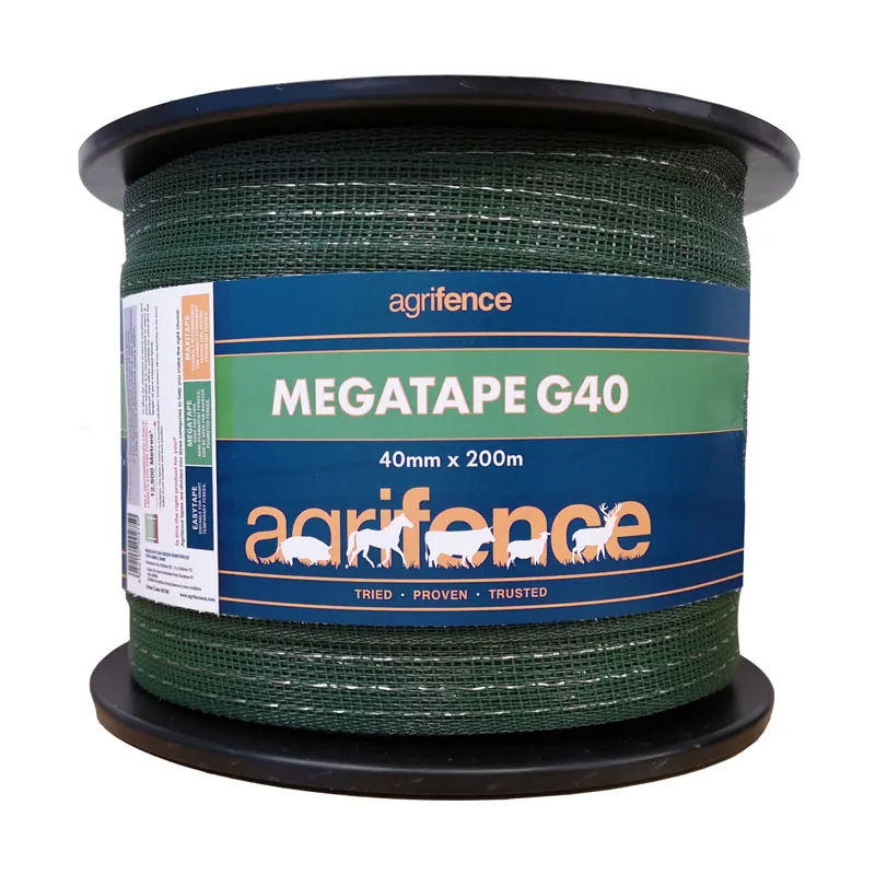 Agrifence Megatape G40 Reinforced Electric Tape - Green