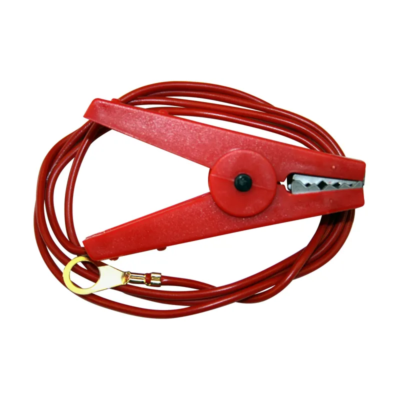 Agrifence Live Lead On Red Croc Clip