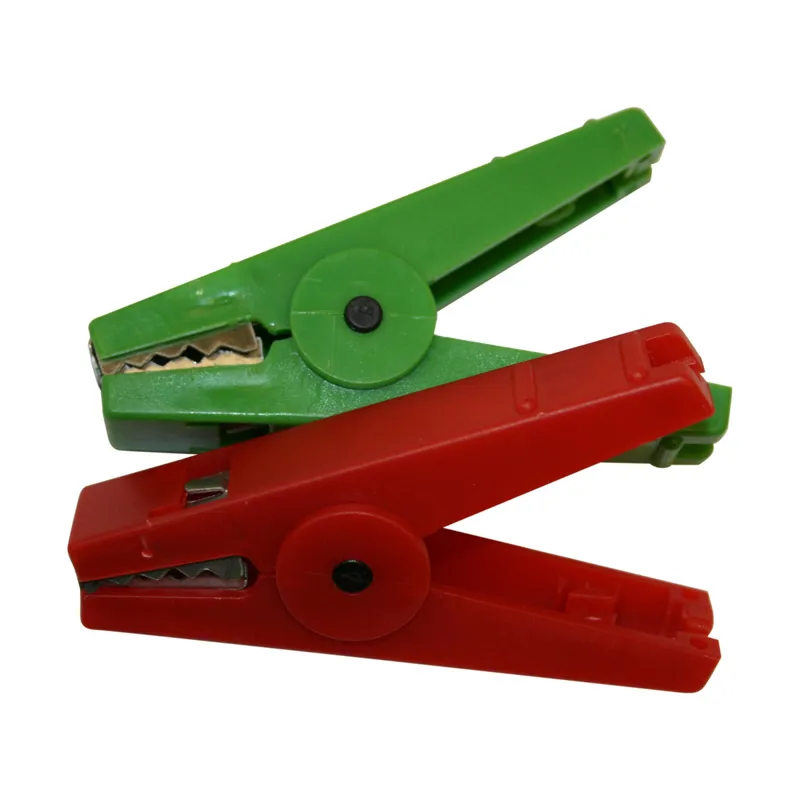 Agrifence Croc Clips - Red/Green