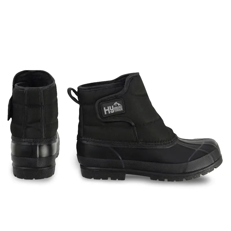 Hy Equestrian Pacific Short Winter Boots - Black