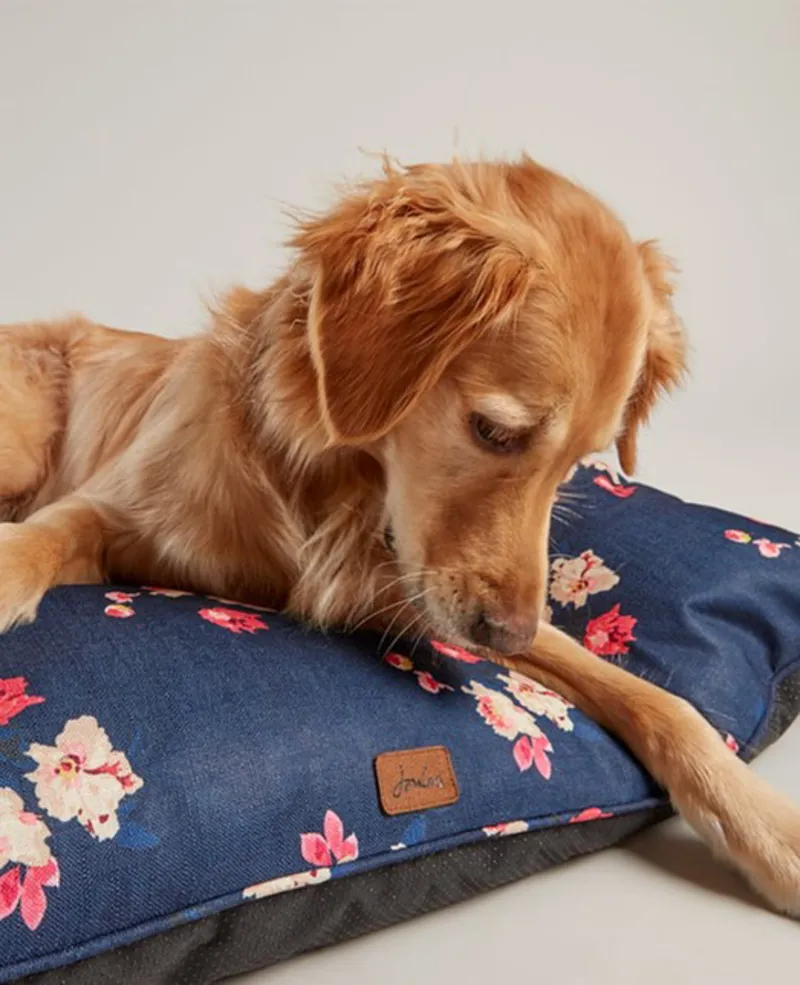 Joules Floral Mattress - Navy-1