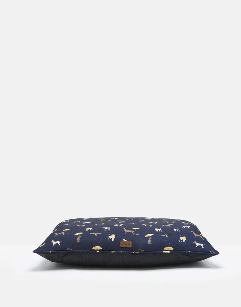 Joules Dog Print Mattress - Navy-3