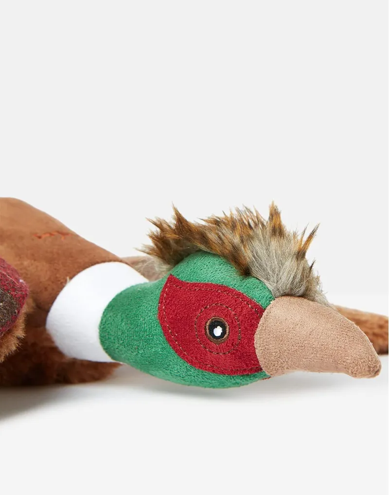Joules Pheasant Dog Toy - Brown-1