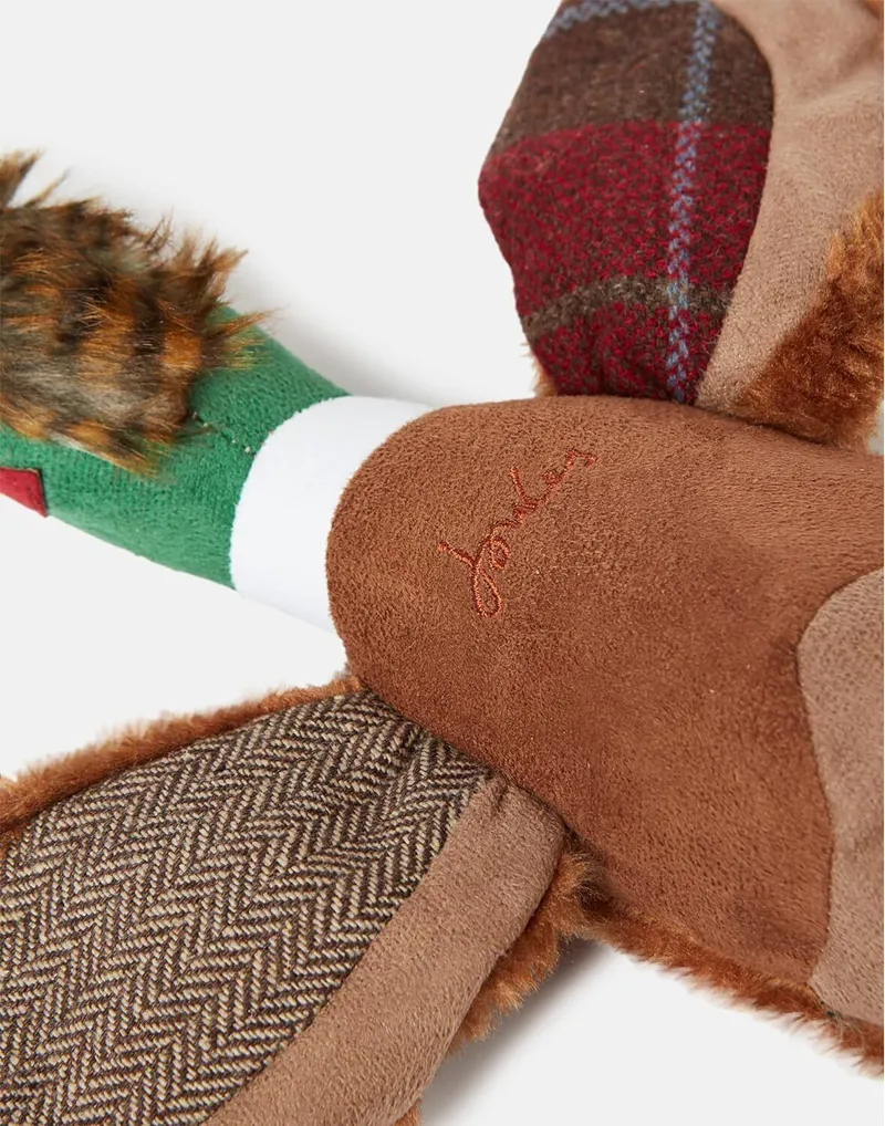 Joules Pheasant Dog Toy - Brown-2