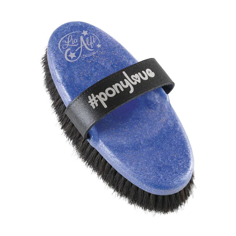 Haas Ponylove Diva Brush - Blue