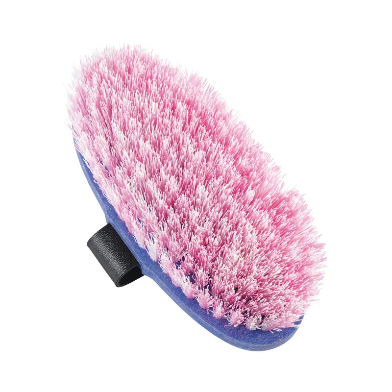 Haas Ponylove Glitter Body Brush - Pink/White -1