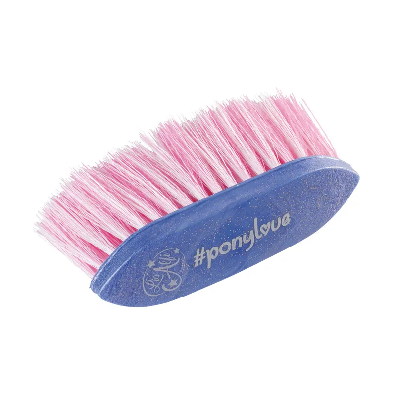 Haas Ponylove Mane Brush - Blue Glitter