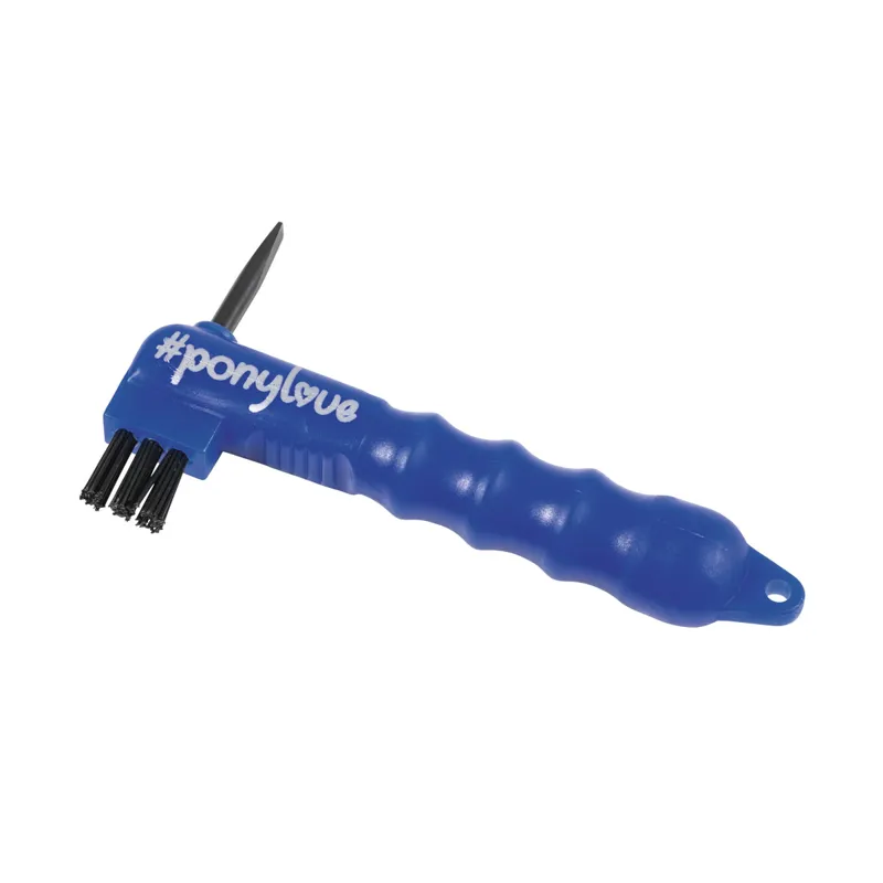 Haas Ponylove Hoof Pick Joker - Blue