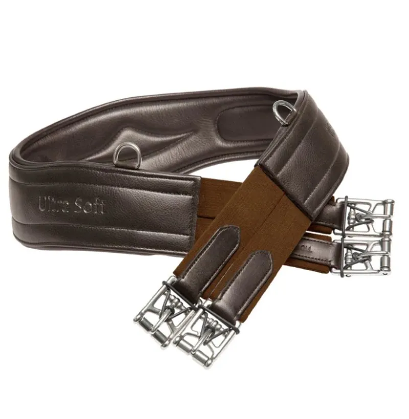 Kieffer Ultrasoft Leather Girth - Brown