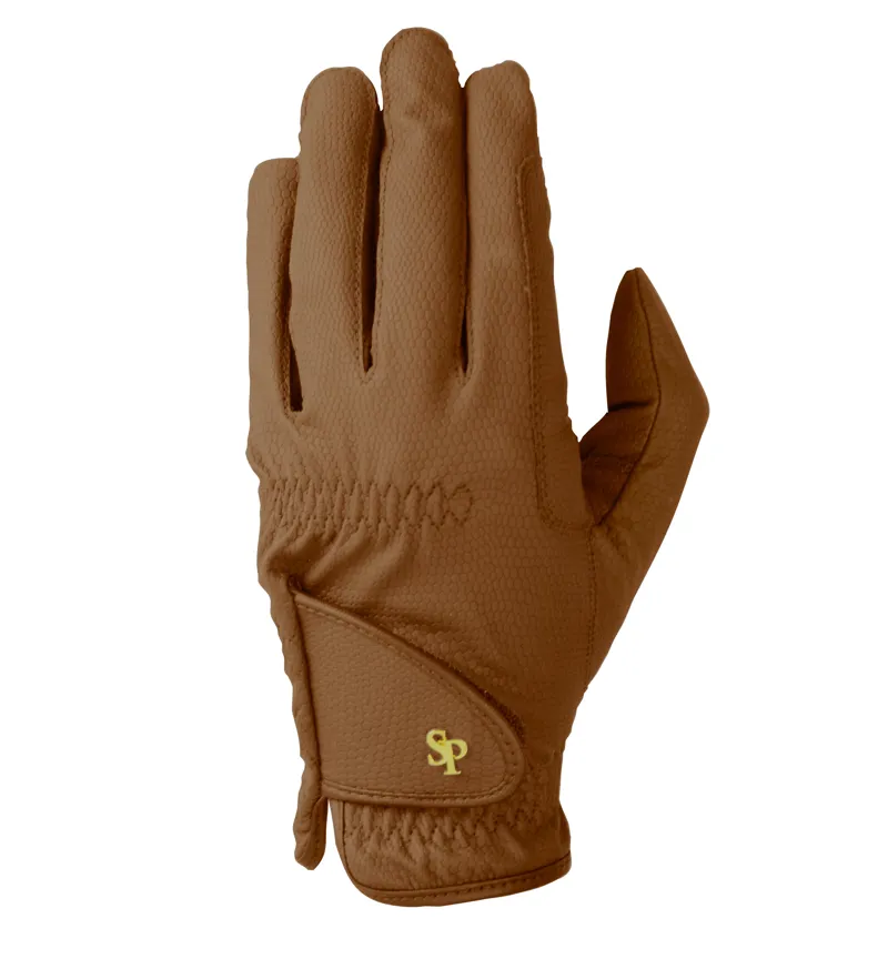 Supreme Products Pro Performance Show Ring Gloves - Tan