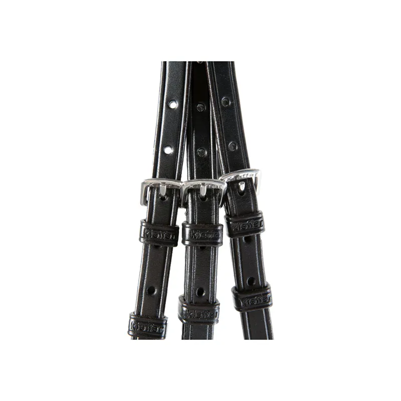 Kieffer Ultrasoft Sue Snaffle Bridle - Black-1