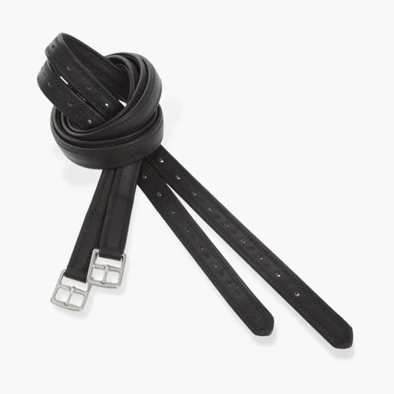 Kieffer Elefant Soft II Stirrup Leathers - Black